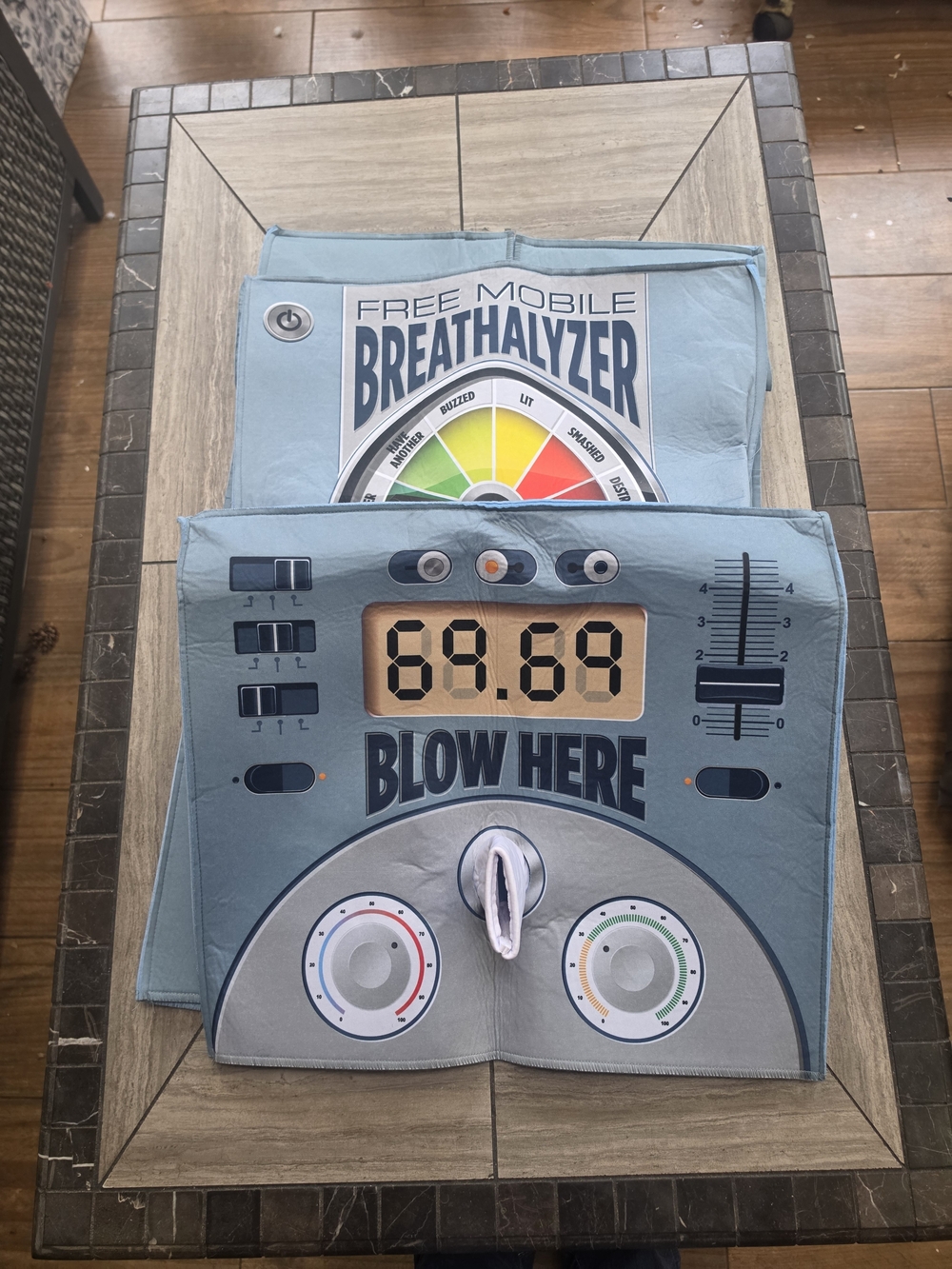 Breathalyzer Graphic Costume